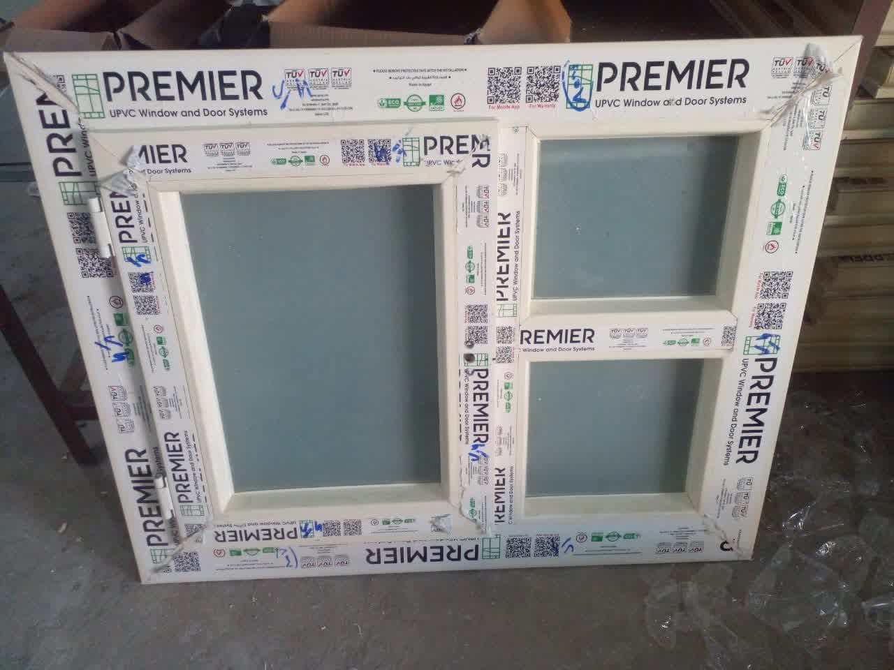 شباك يو بي في سي مفصلي قطاع بريميير تحت التجهيز